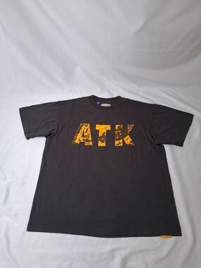 Gallery Dept Distressed ATK Washed Black Tee